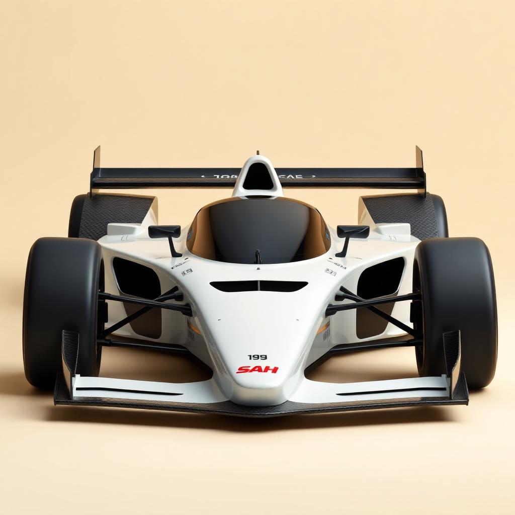Formula SAE car with front and rear aero package